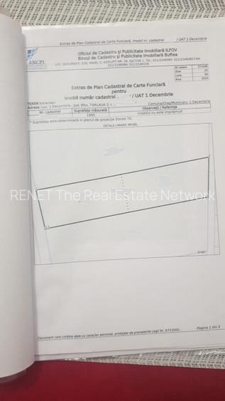 SUPER OCAZIE SE VINDE TEREN PARCELABIL 2000MP IN ZONA 1 DECEMBRIE IF 28 EURO/MP - 3