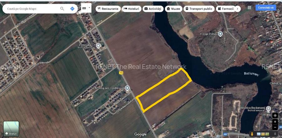 Teren pentru proiect de case in Buftea, cu deschidere la lacul Buciumeni - 9