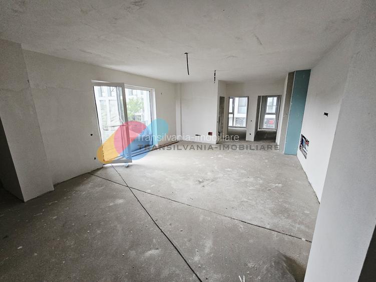 Apartament 4 camere, 92,48 mp, zona Campina - 2