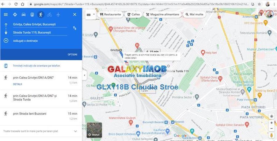 Tur Virtual Inchiriere apartament 4 camere TURDA METROU Grivita - 10