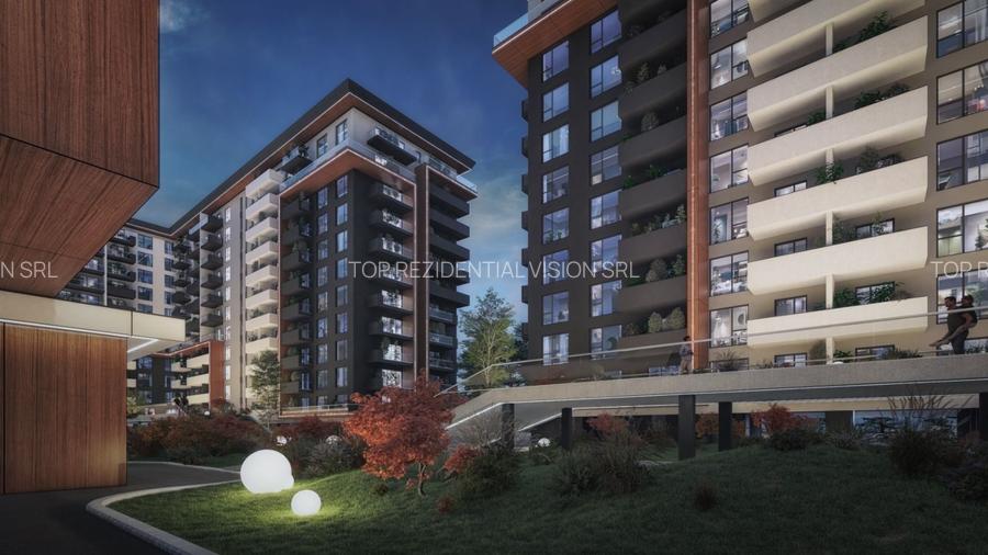 AP. 2CAM. CU LIVING OPEN-SPACE / ETAJ 3,BLOC FINALIZAT. ASTORIUM! - 8