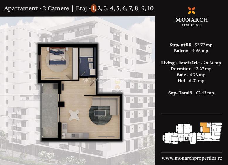 MONARCH RESIDENCE: refugiul tău urban din Timișoara! - 1