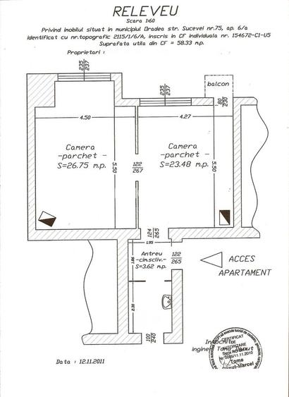 Apartament 2 camere, ultracentral-zona Parc Balcescu-Pret 137.000 euro - 6
