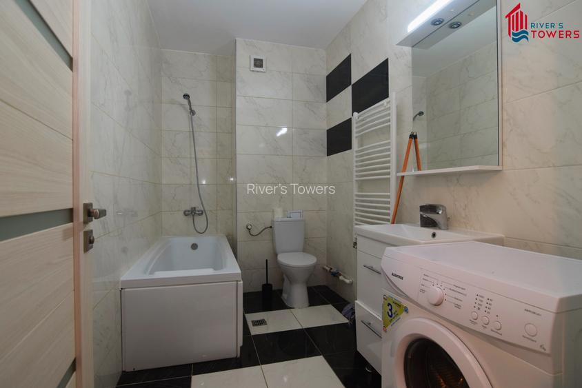 Ap cu 2 camere decomandate, situat in blocul C1 , complex River"s Towers - 3