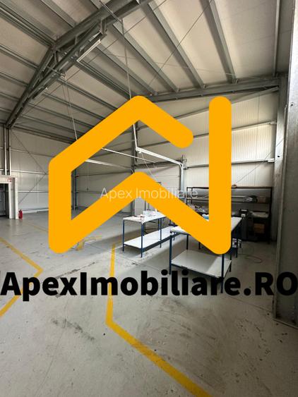 Hala Industrială Vest Ploiești 550 mp + Birouri | Parcare 20 auto | Acces TIR | - 12