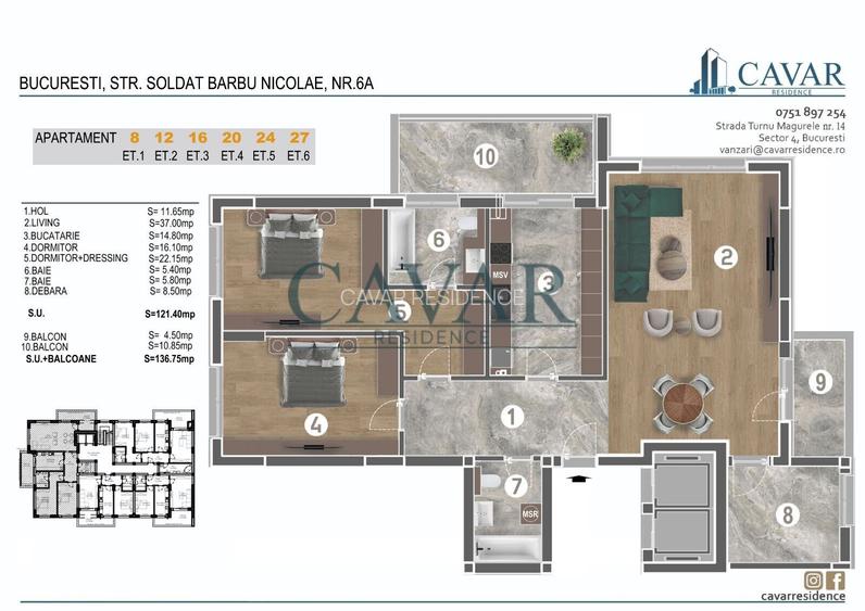 Alege calitatea fara compromis, semnata Cavar Residence - 4