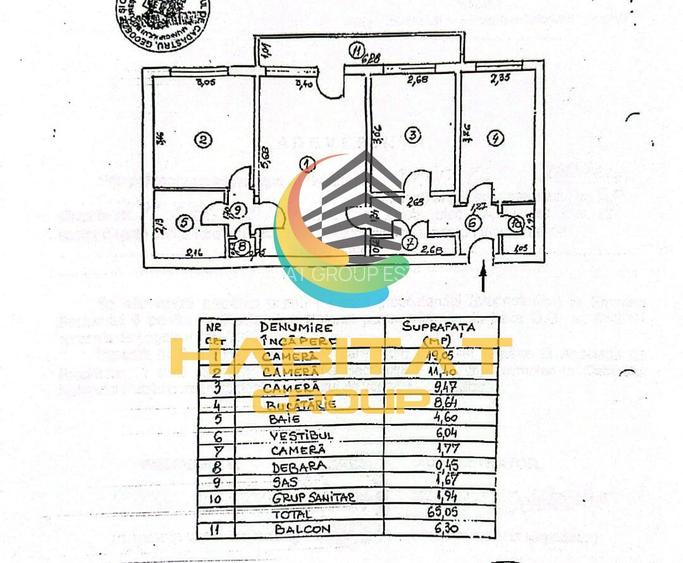 13 Septembrie Apartament 3 Camere 2 Bai Renovat Bloc Reabilitat Termic - 12