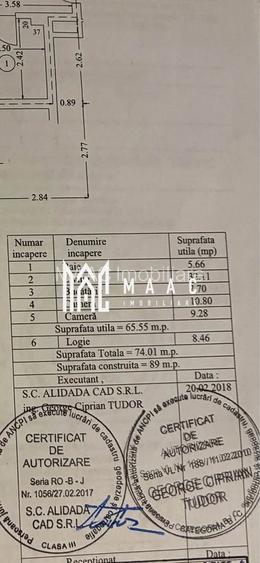 Apartament 3 camere | zona centrala | parter | 74 mp - 8