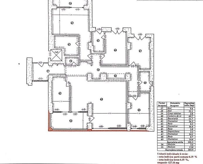 5 camere de inchiriat | BLOC NOU | ZONA DOROBANTI - 1