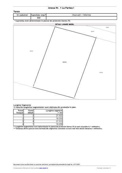 COSTINESTI - 500 MP x 2 LOTURI - INTRAVILAN - 12