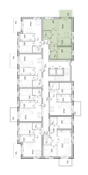 Apartament 3 camere bucatarie inchisa@ Greenfield Residence Baneasa - 1