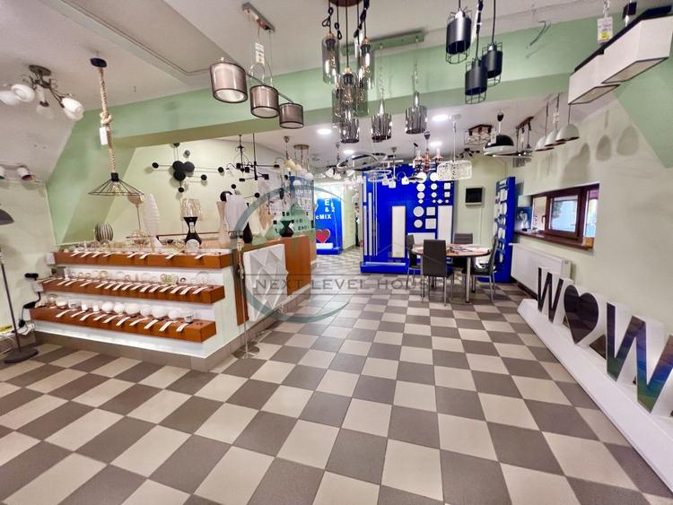 Zona comerciala si spatiu rezidential