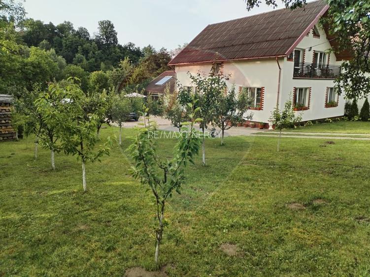 Casă individuală, teren 3275 mp, 6 camere, livadǎ cu pomi fructiferi - 2