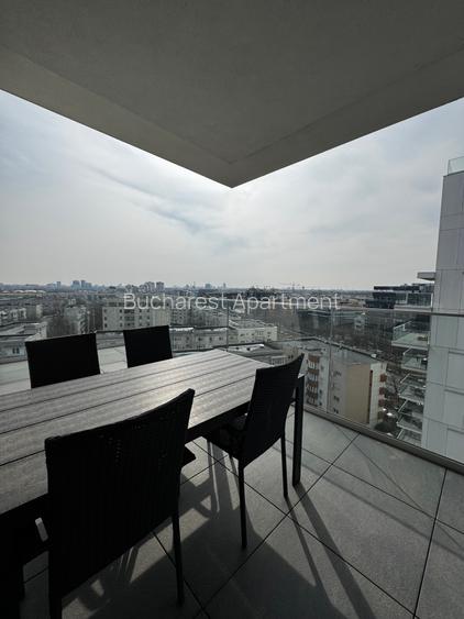 Modern 3-bedroom apartment//terrace//One Herastrau Towers - 9