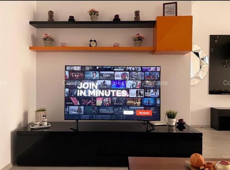 Băneasa Închiriez ap 2 cam mobilat utilat complet 1 loc parcare 80 mp - 4