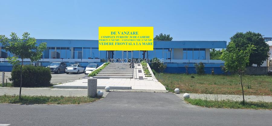 EXCLUSIV - OCAZIE ! EFORIE SUD FRONTAL MARE COMPLEX TURISTIC 3.745 MP. 30 CAMERE - 3