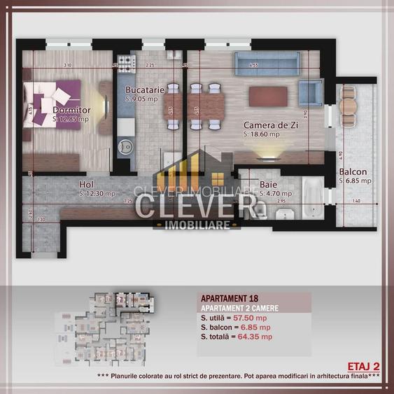 Apartament 2 camere decomandat Comision 0% - Pallady - 1