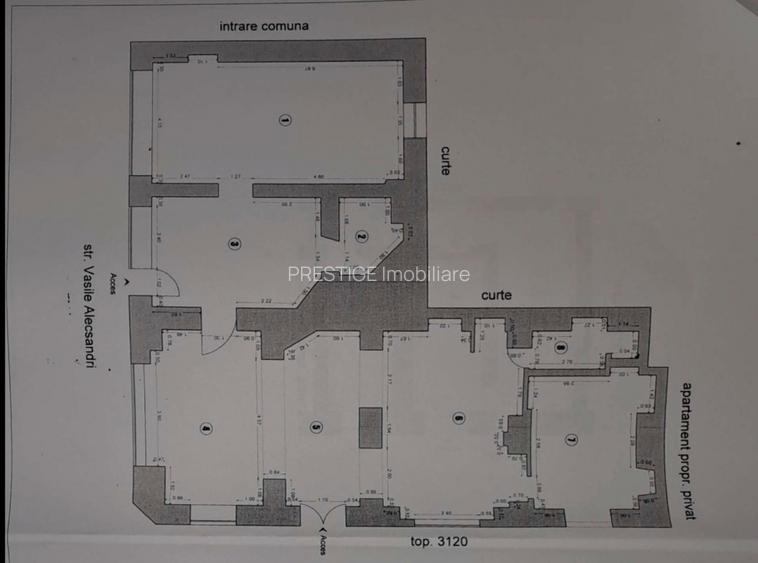 Spatiu comercial alimentar de inchiriat pe str. V. Alecsandri  - 10