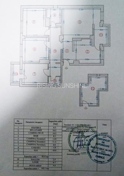 4 camere | etaj 2 | bloc reabilitat | Policlinica Magurele - 20