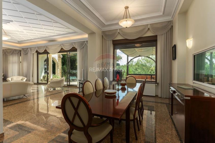 Vila neoromânească cu influențe toscane pe malul lacului Snagov - 22