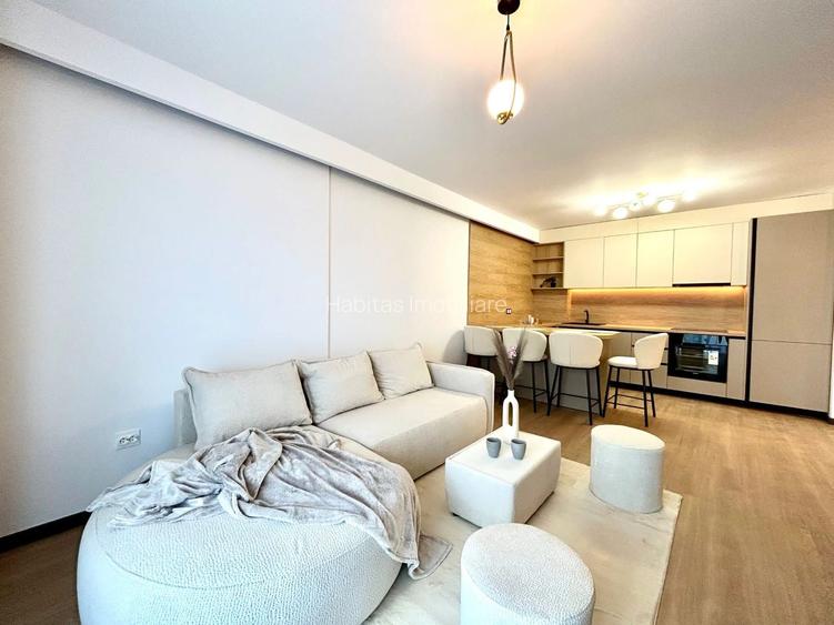 Apartament 2 camere, finisat modern utilat, et 1, Floresti str Eroilor - 10