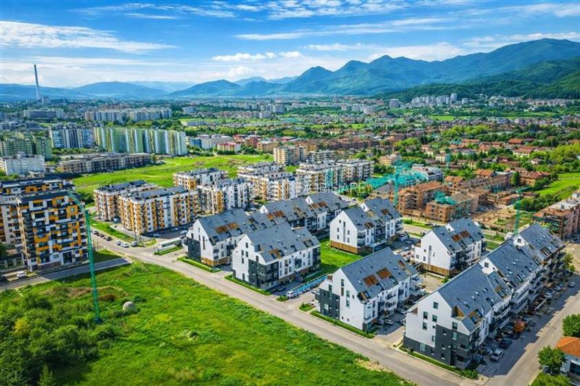 Nou rezidential, regim vila, cu 32 mp terasa, parcare subterana,Tractorul,Brasov - 2