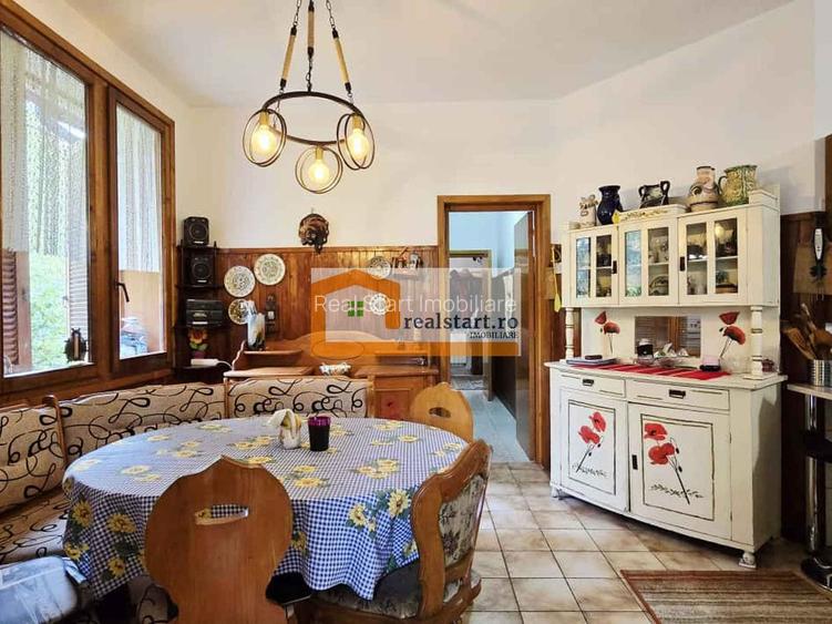 Vedere padure, panouri solare si fotovoltaice, pompa de caldura,  semineu - 20