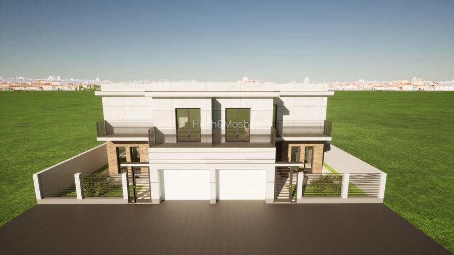 Casă duplex cu arhitectură modernă – 159 mp utili + 50 mp terase, 2 fronturi - 22