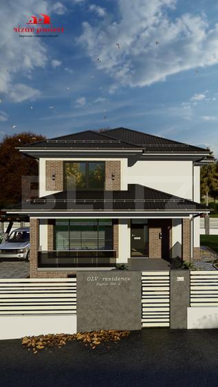 Casă cu 3 dormitoare, teren 500 mp, ideală pentru familie