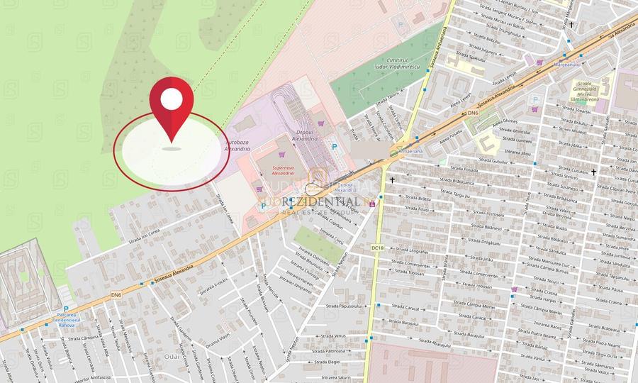 Teren cu autorizatie de constructie, 6226 mp, Soseaua Alexandriei, Sectorul 5 - 11
