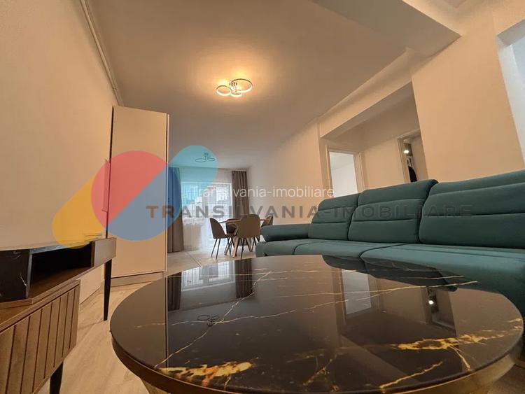 Apartament nou, mobilat, 55mp, balcon, zona Terra - 2