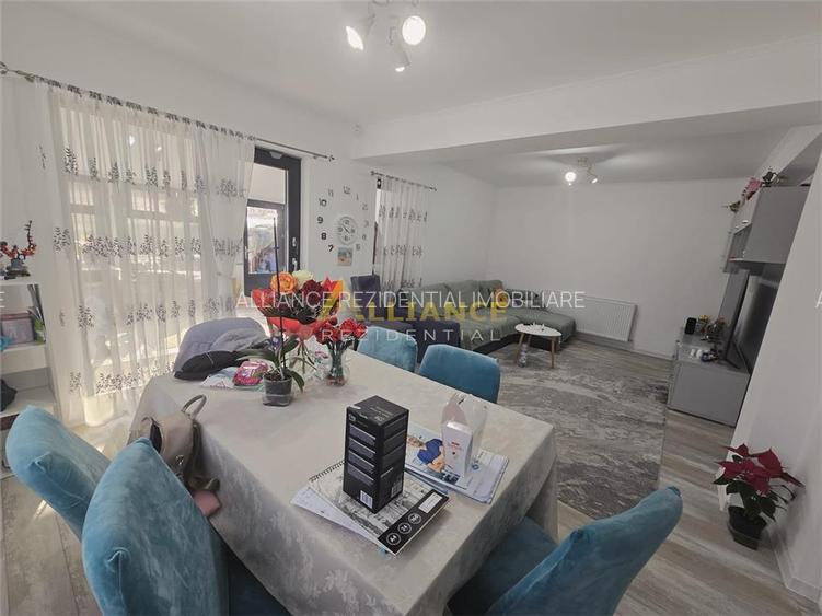 Duplex mobilat si utilat  - 4 camere -2 bai - pod -10 min de STV - 7