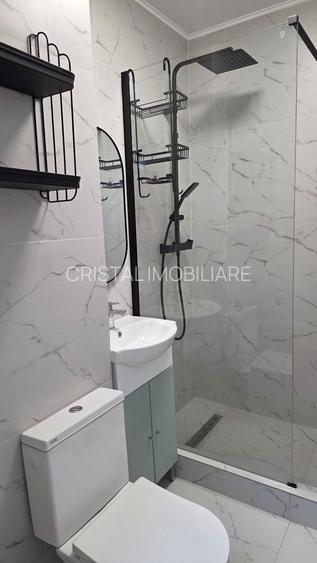 Garsonieră prima închiriere, 2 min metrou Titan, mobilată modern - 7