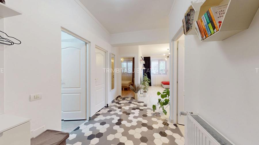 Apartament 2 camere mobilat - spatios 5 min metrou Straulesti - 10