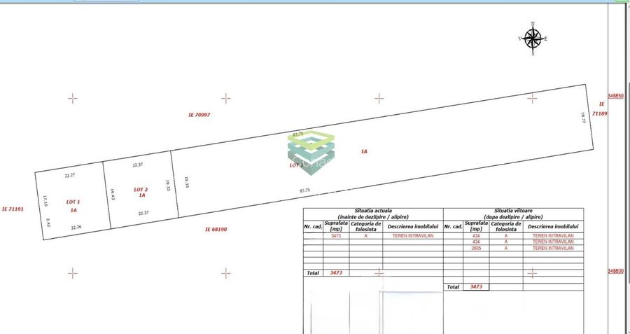 Teren Lotizat 432mp | Saftica | Balotesti - 3
