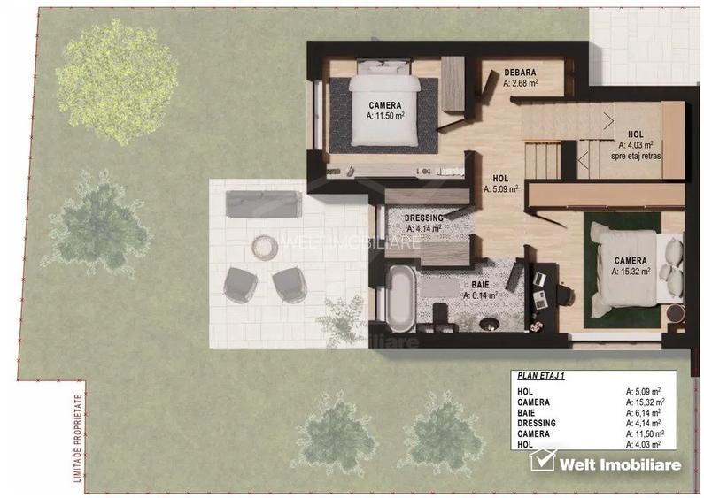 Duplex finalizat in cartierul Dambul Rotund - 2