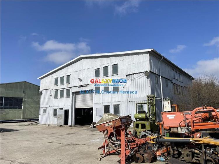 Hala 400 mp Pod Rulant 2T Birouri 100 mp Platforma Betonata 2500 mp - 2