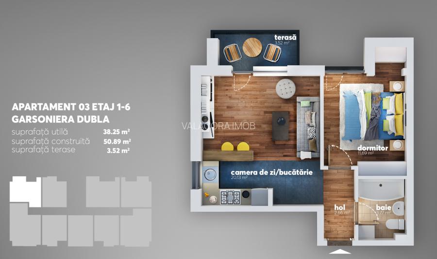 Apartamente 2 camere Aparatorii Patriei - 4