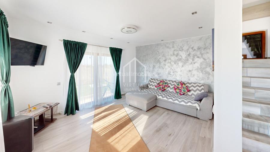 Casa individuala cu 3 camere, teren 572mp, mobilata, Cisnadie - 2