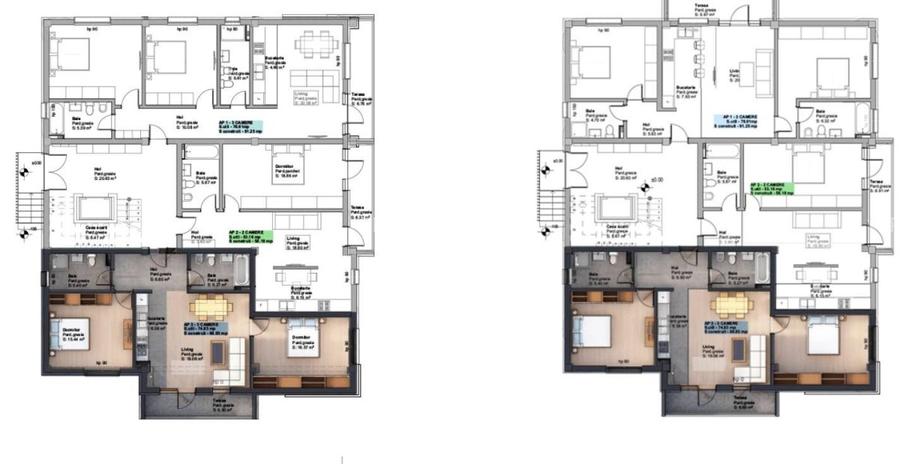 Apartament premium  3 camere,Victoriei ,zona Mărul de Aur  - 22