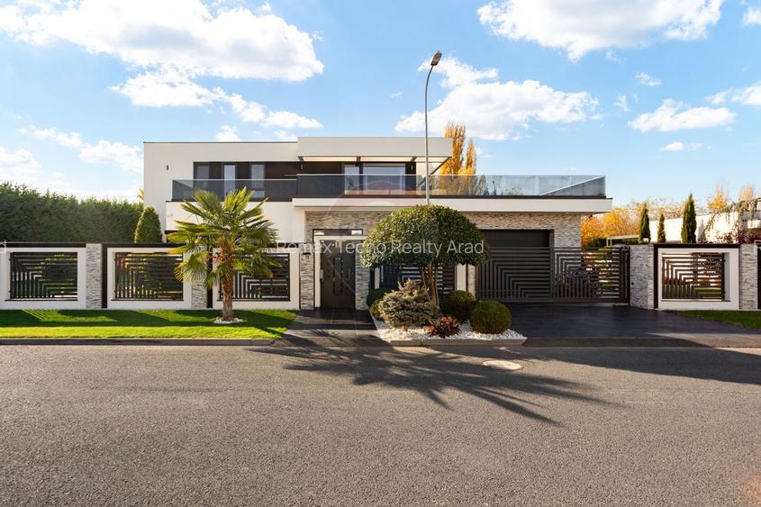 Vilă de lux stil mediteranian de vânzare zona Aradul Nou-Tabacovici - 2