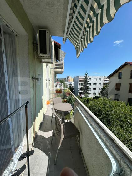 Apartament 2 camere 62 mp + balcon 6 mp, mobilat, langa padure, Manastur - 6