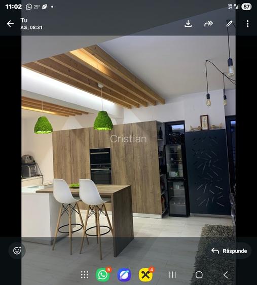 Snagov ghermanesti  vila mobilata  lux 5 cam 5 bai  - 9