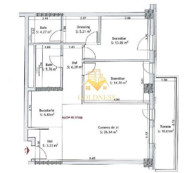 3 camere,Parcare,  Zona Frunzisului, Lidl, Cartierul Zorilor, UMV,UTCN - 12