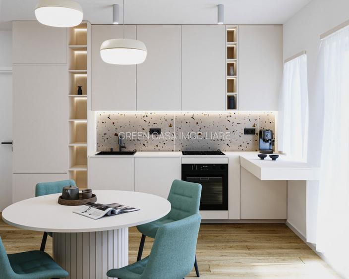 Apartament mobilat, balcon, etaj 1, zona Vivo - 3