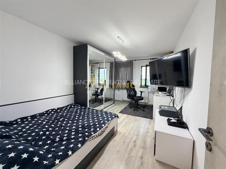 Duplex mobilat si utilat - 4 camere - 2 bai - 300 mp teren - 14