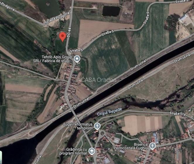 Teren intravilan, Fughiu - Osorhei, 4 244 mp, ideal pentru dezvoltare - 5