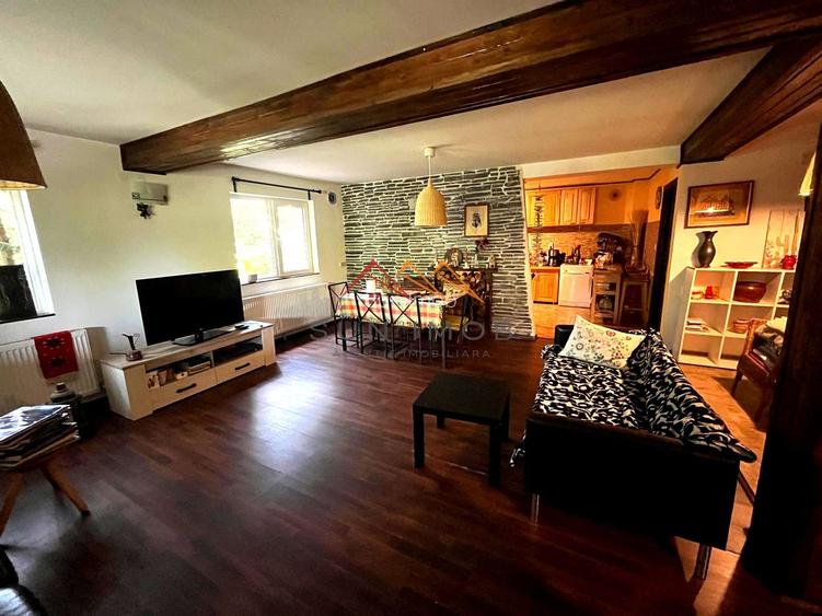 Casă rustică P+M duplex, teren 325 mp, foișor, Brebu PH 159000 Euro - 2