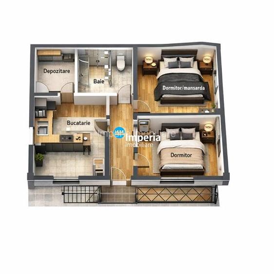 Duplex in Bucium – Visan, acces direct din strada principala - 3