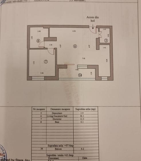 Apartament 2 camere cu vedere spre mare si lac